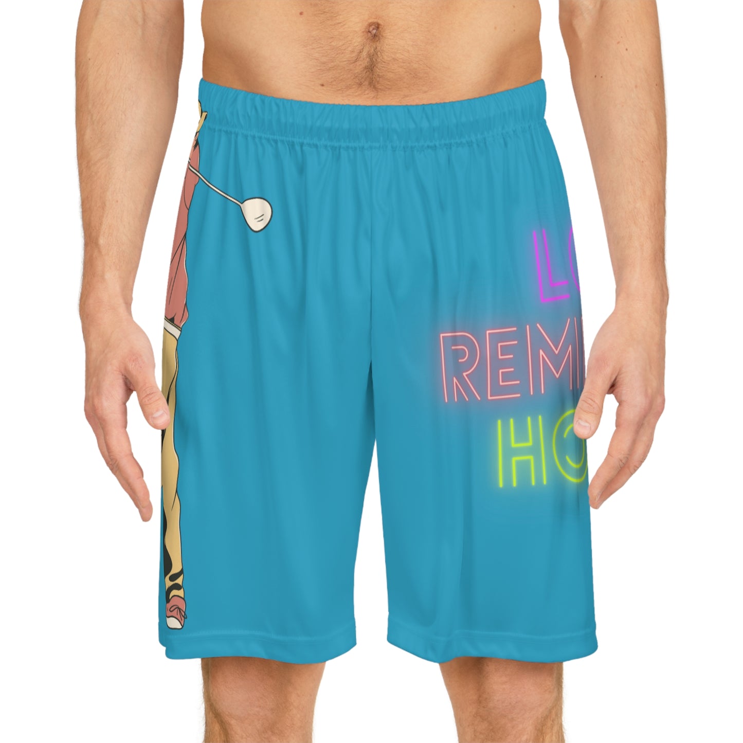 Basketball Shorts: Golf Turquoise