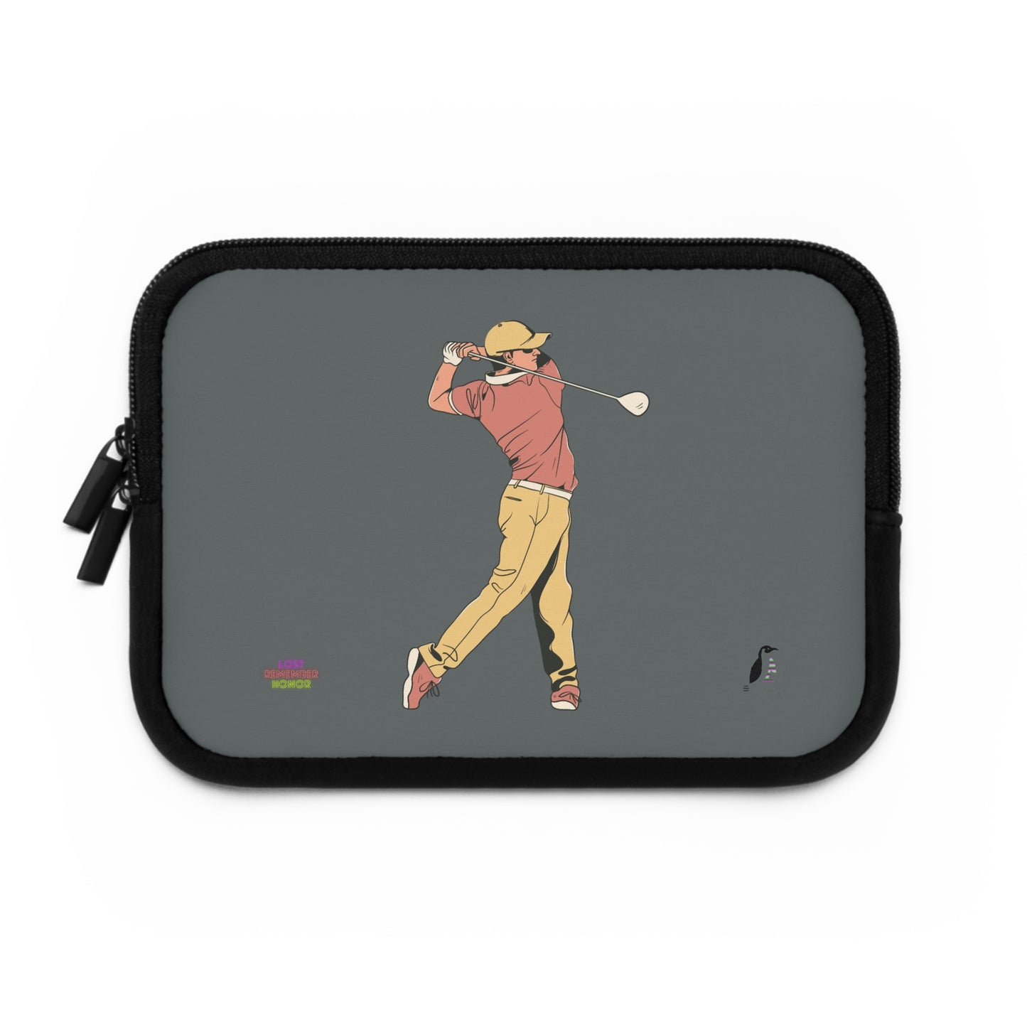 Laptop Sleeve: Golf Dark Grey