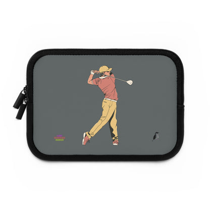 Laptop Sleeve: Golf Dark Grey