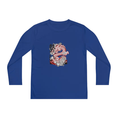 Youth Long Sleeve Competitor Tee: Dragons