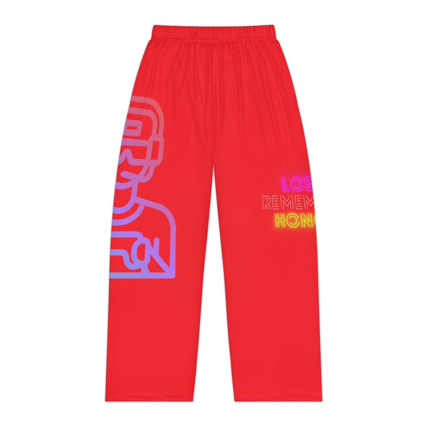 Women's Pajama Pants: Gaming Red