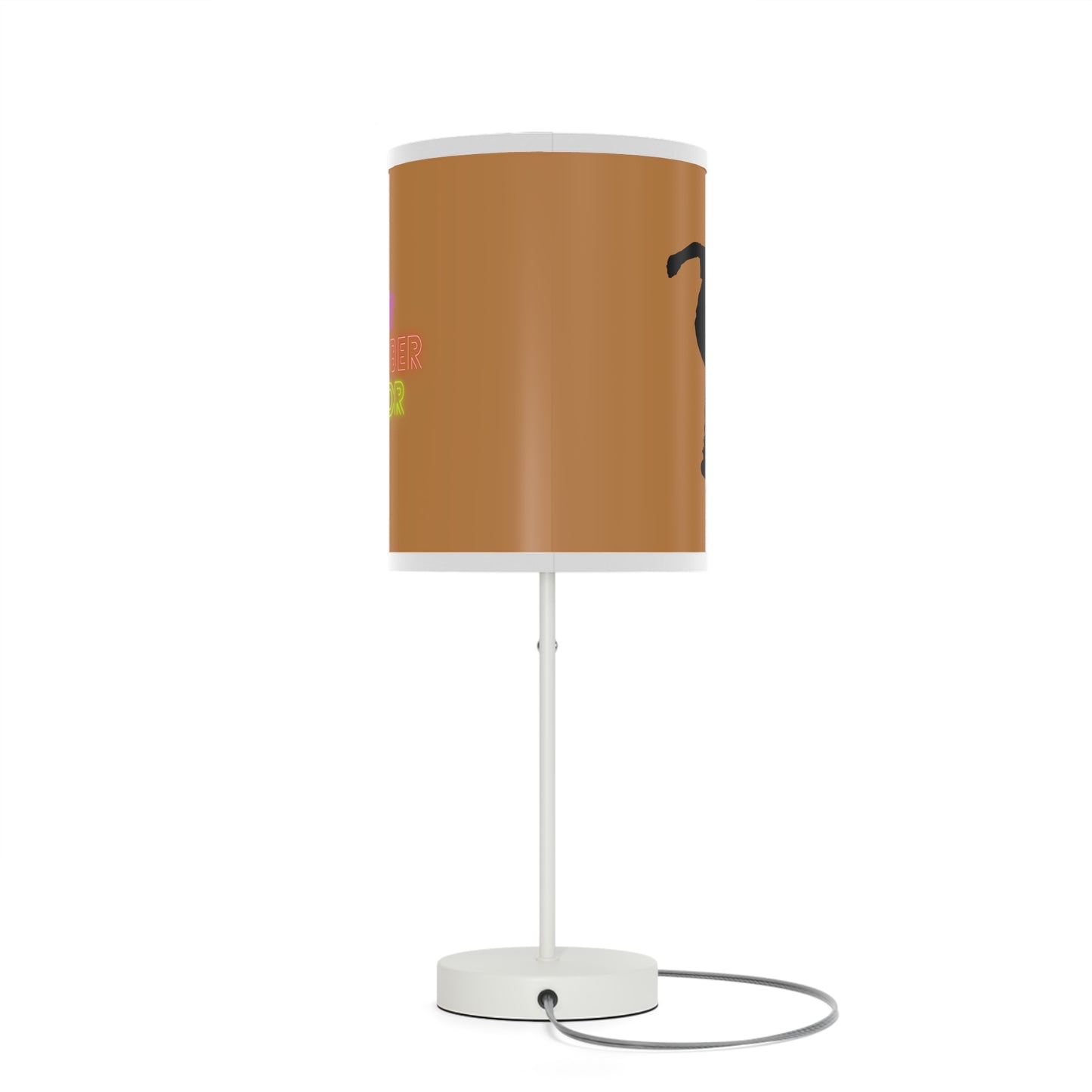 Lamp on a Stand, US|CA plug: Skateboarding Lite Brown