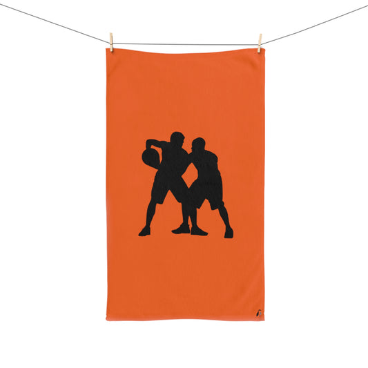 Hand Towel: Basketball Orange