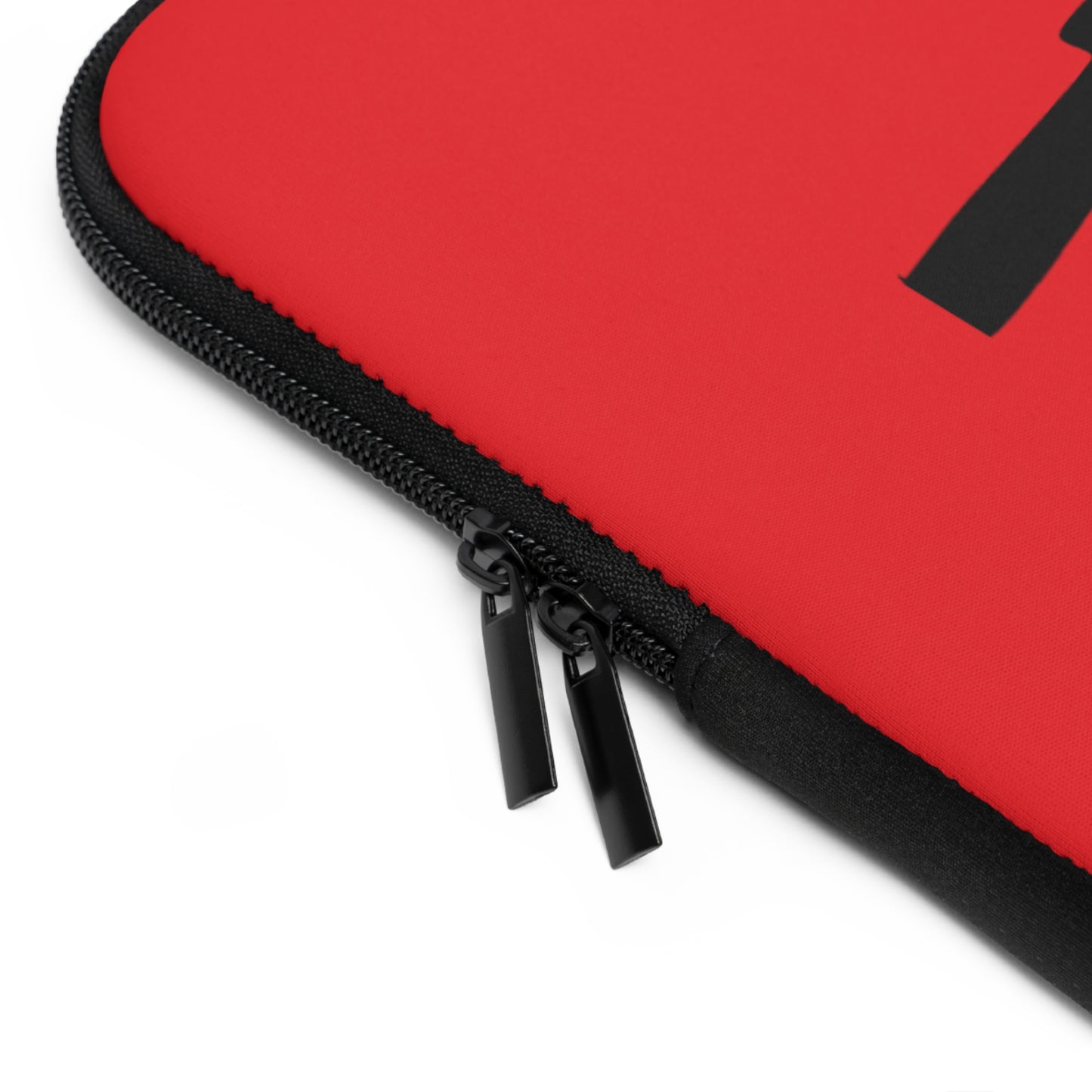 Laptop Sleeve: Fishing Red