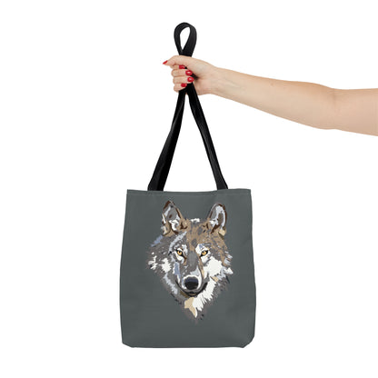 Tote Bag: Wolves Dark Grey