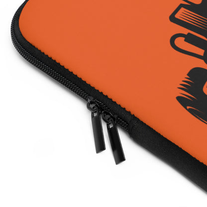 Laptop Sleeve: Racing Orange