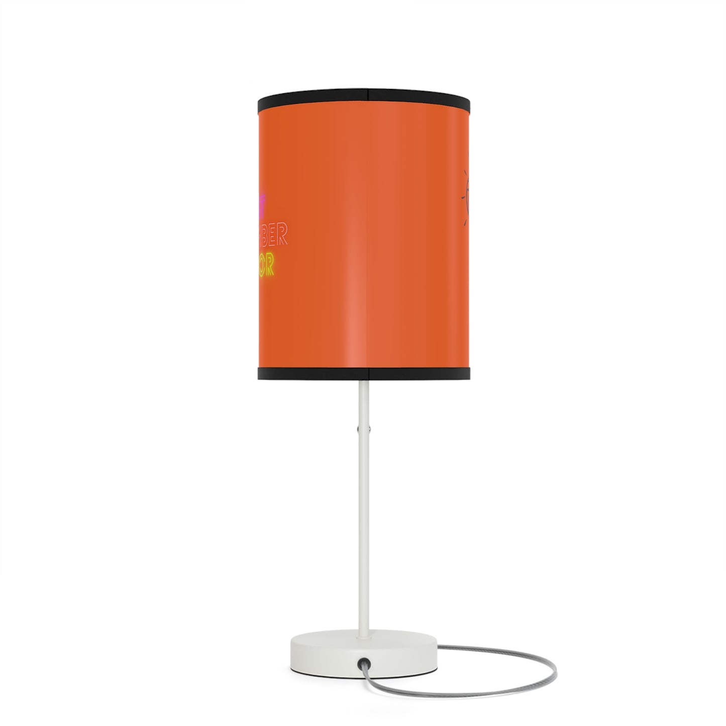 Lamp on a Stand, US|CA plug: Volleyball Orange 