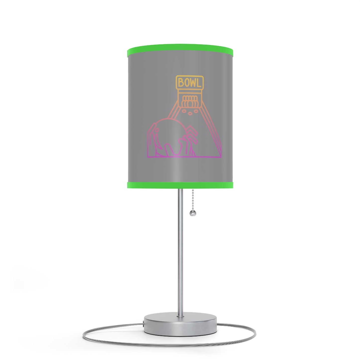 Lamp on a Stand, US|CA plug: Bowling Grey