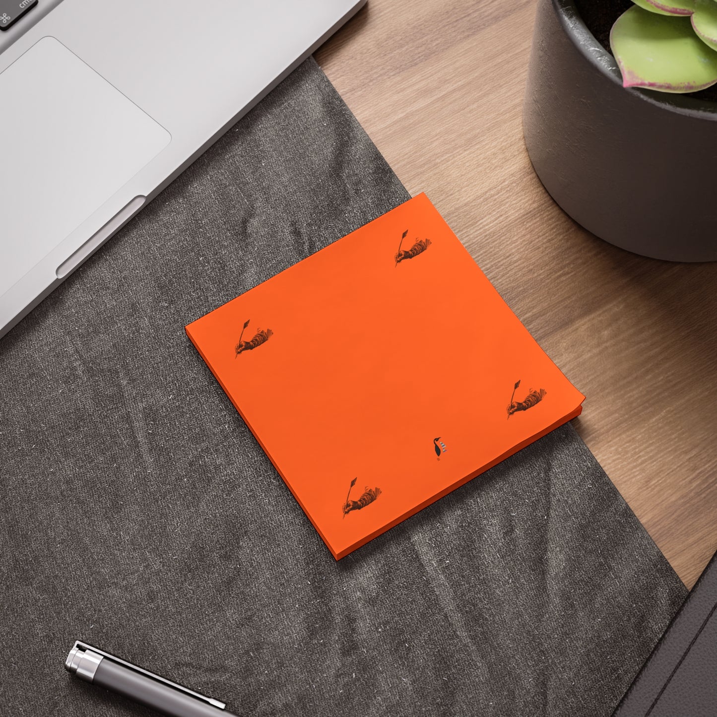 Post-it® Note Pads: Writing Orange