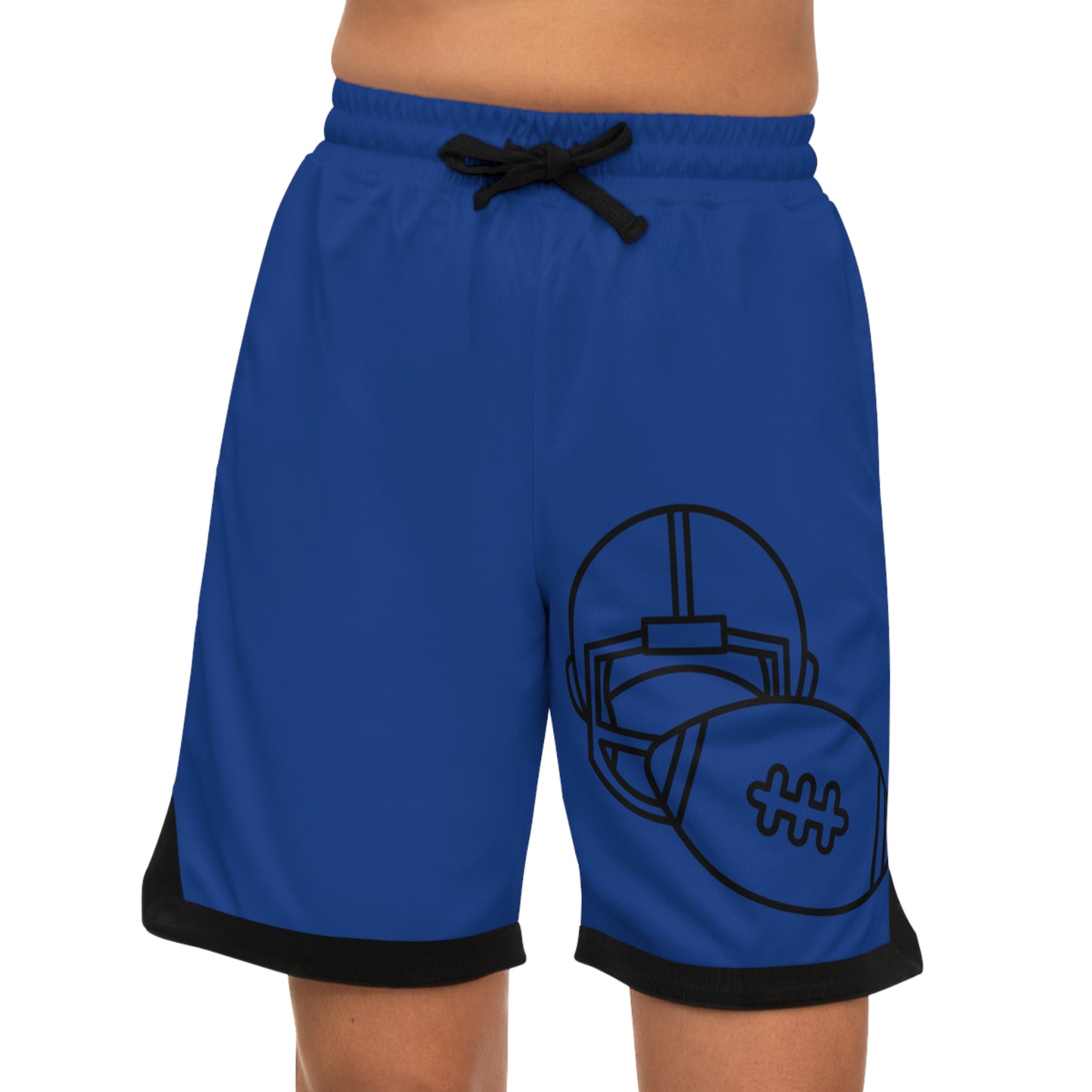 Basketball Rib Shorts: Football Dark Blue