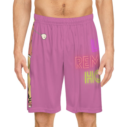 Basketball Shorts: Golf Lite Pink