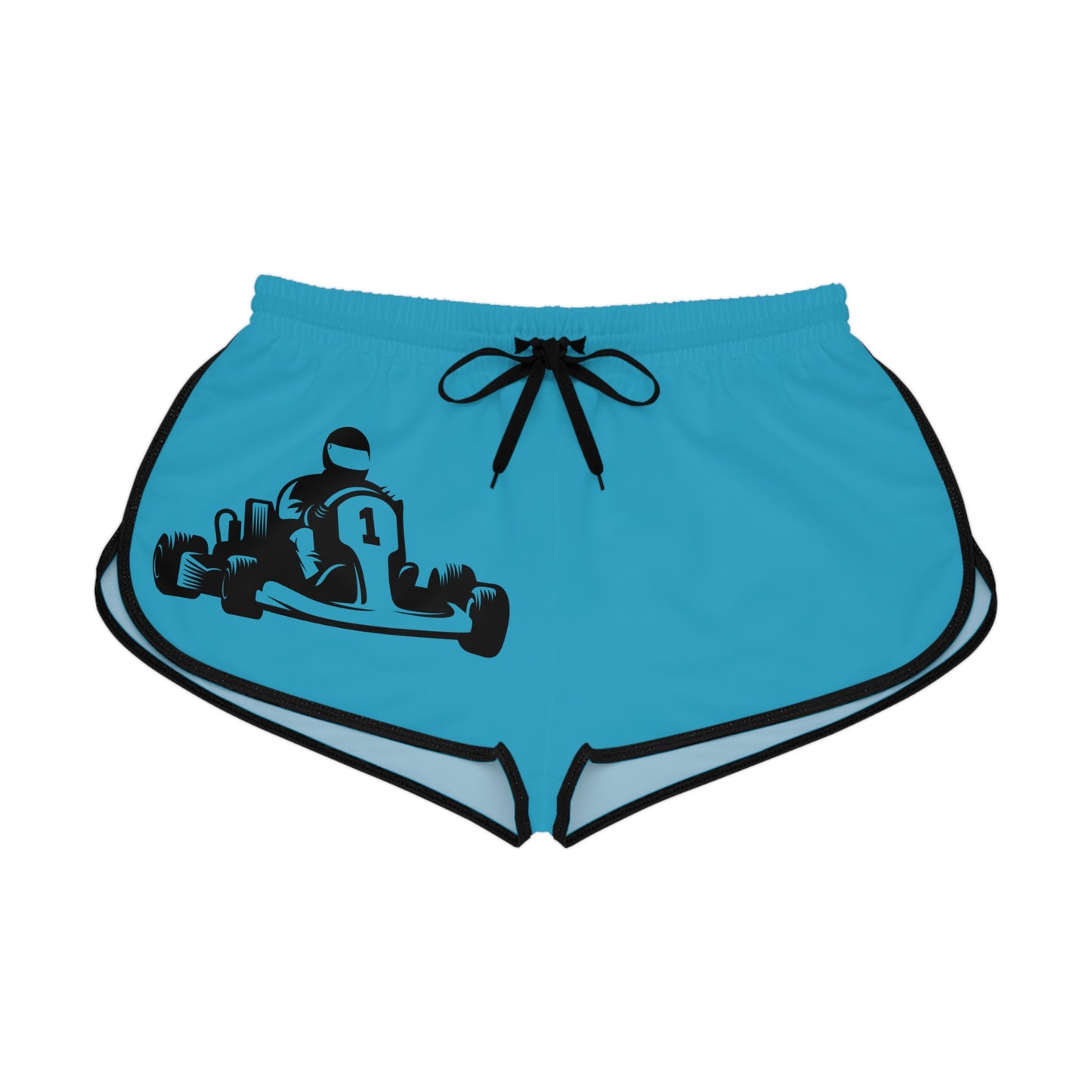 Women's Relaxed Shorts: Racing Turquoise