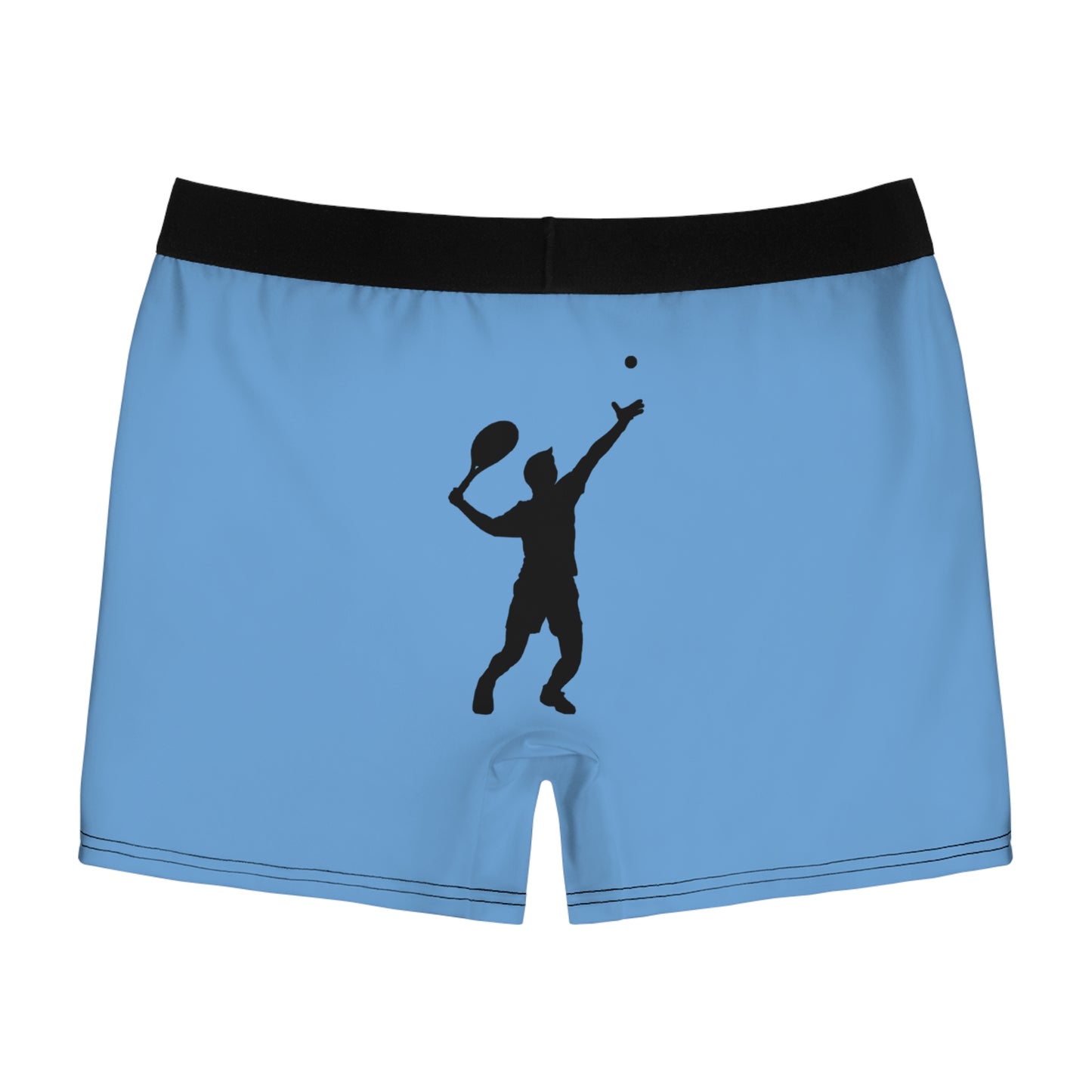 Men's Boxer Briefs: Tennis Lite Blue