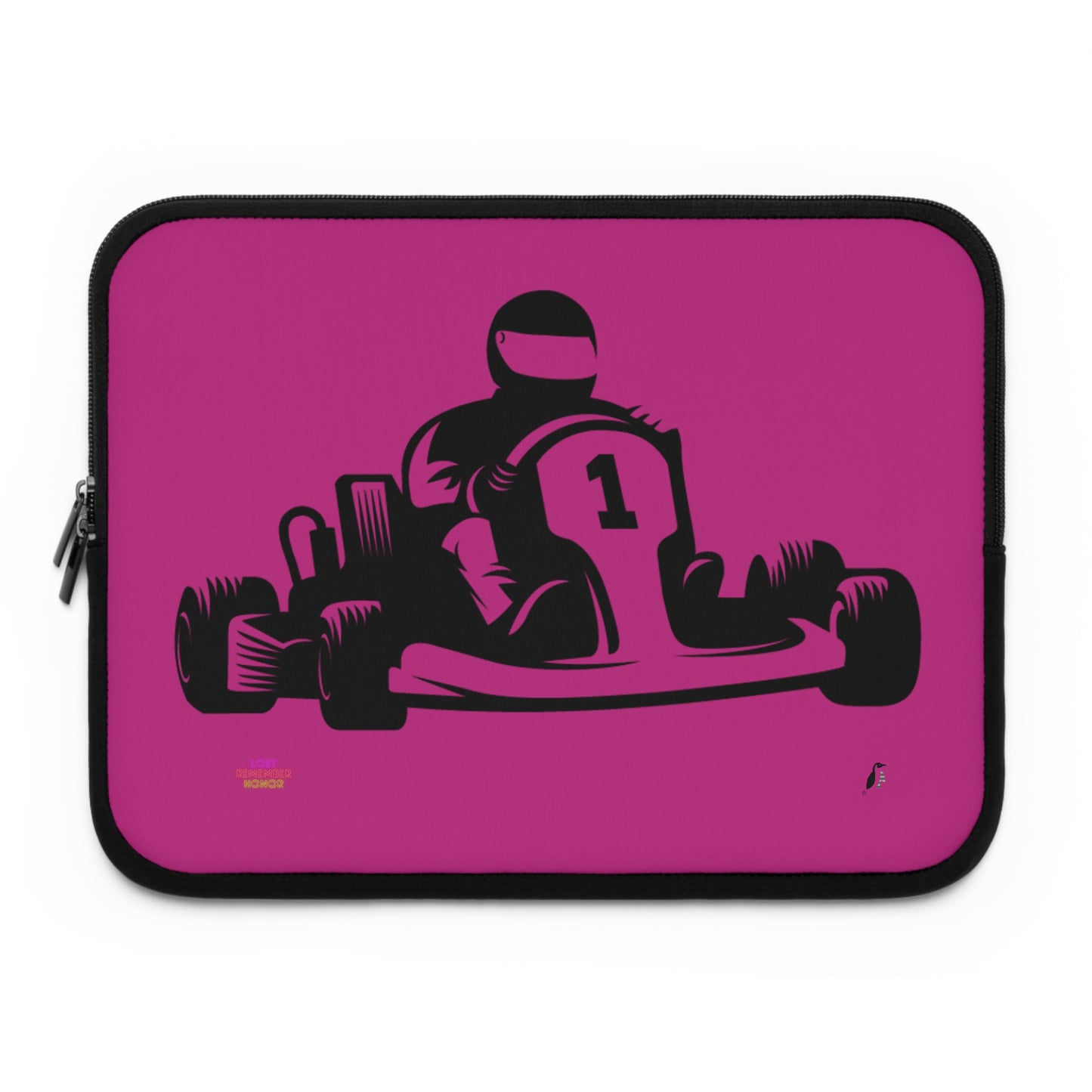 Laptop Sleeve: Racing Pink