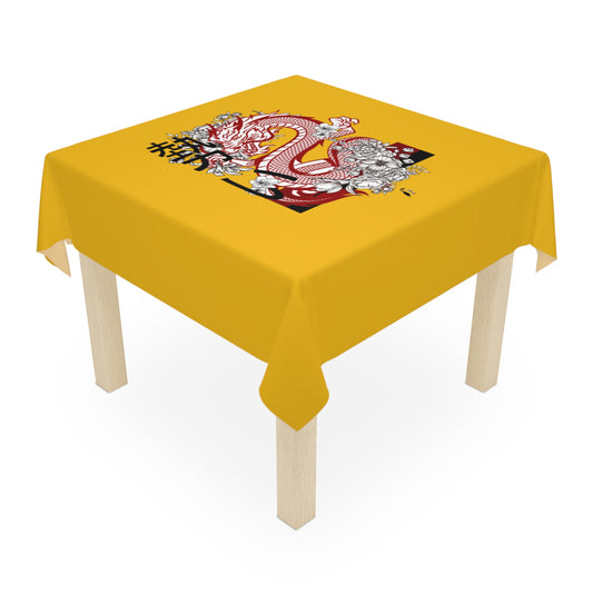 Tablecloth: Dragons Yellow