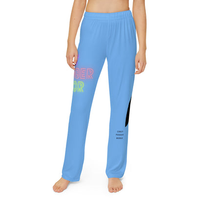 Kids Pajama Pants: Lost Remember Honor Lite Blue 