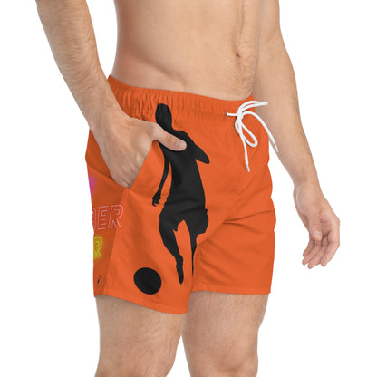 Swim Trunks: Soccer Orange