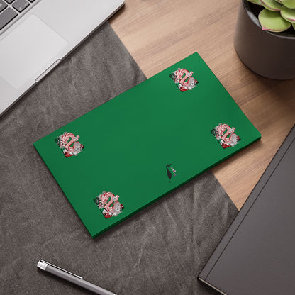 Post-it® Note Pads: Dragons Dark Green