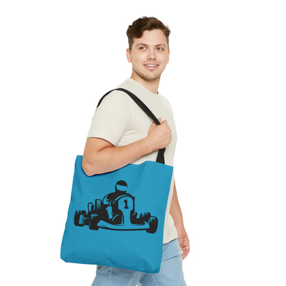 Tote Bag: Racing Turquoise