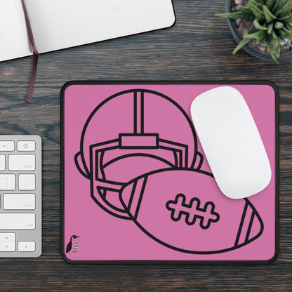 Gaming Mouse Pad: Football Lite Pink