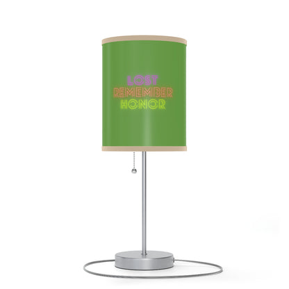 Lamp on a Stand, US|CA plug: Fishing Green