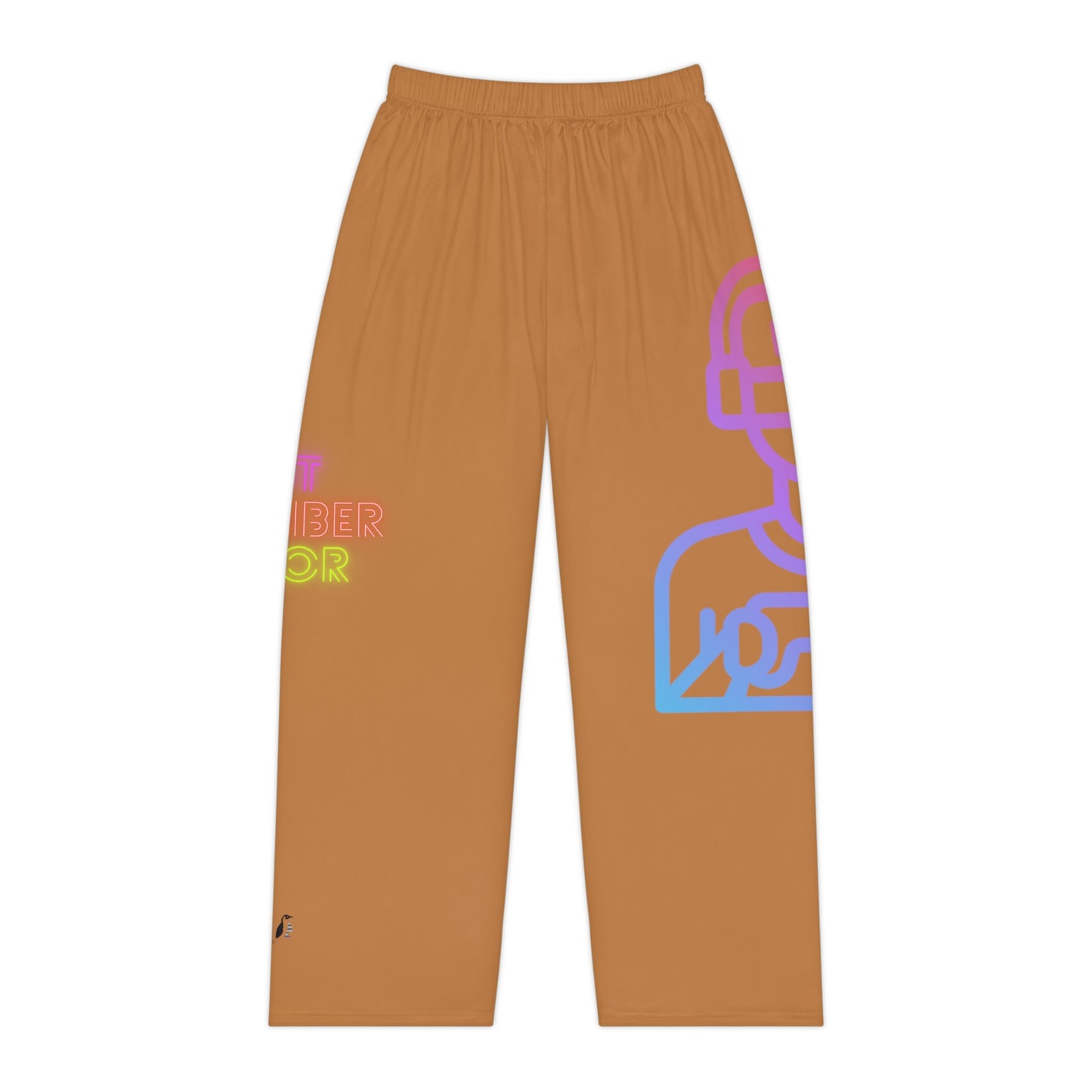 Women's Pajama Pants: Gaming Lite Brown