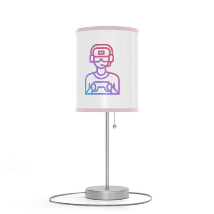 Lamp on a Stand, US|CA plug: Gaming White 