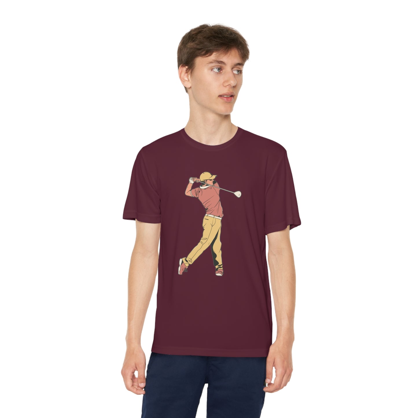 Youth Competitor Tee #2: Golf 