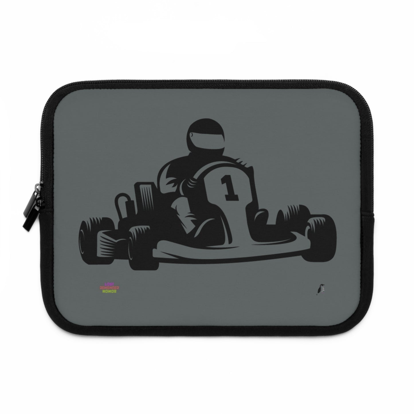 Laptop Sleeve: Racing Dark Grey