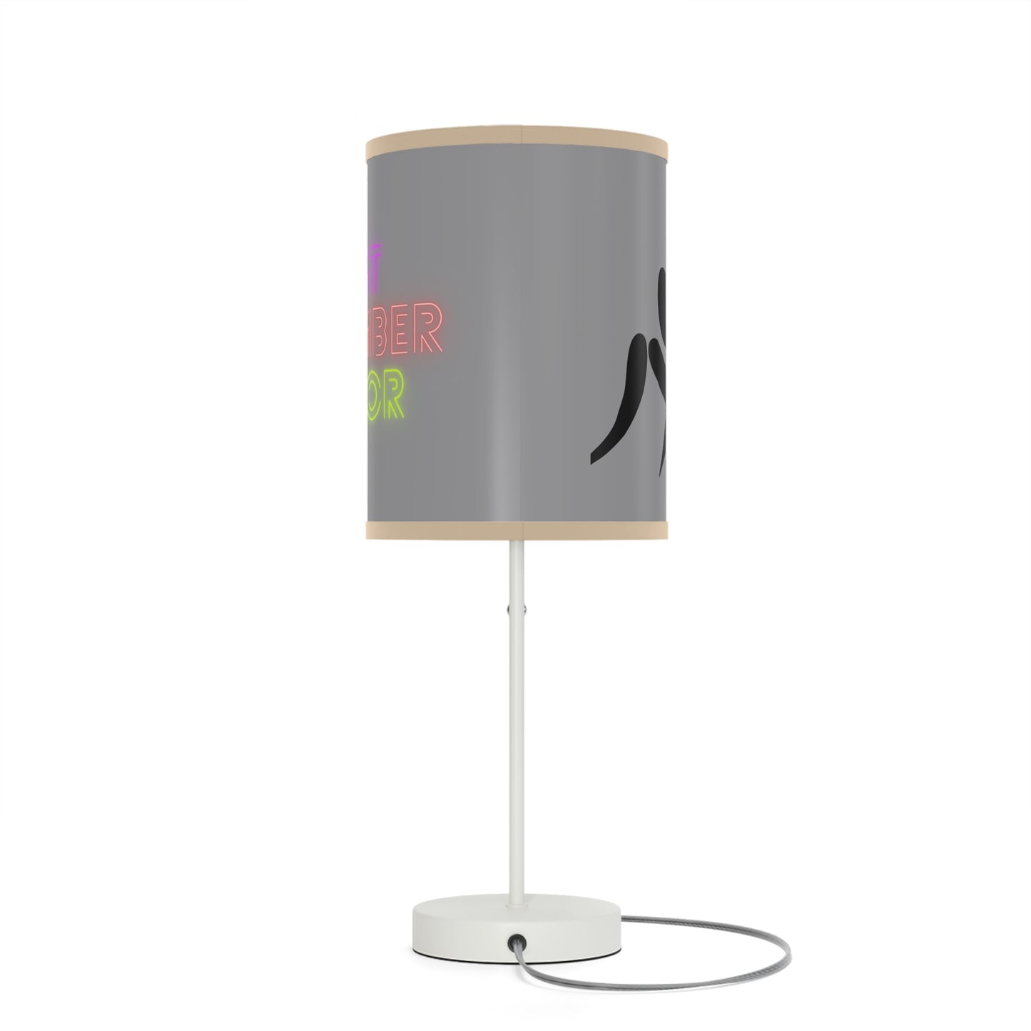 Lamp on a Stand, US|CA plug: Wrestling Grey