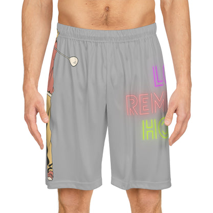 Basketball Shorts: Golf Lite Grey