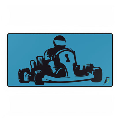 Desk Mats: Racing Turquoise