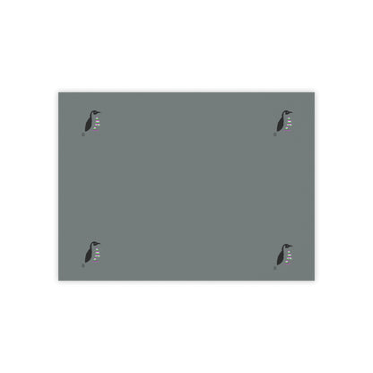 Post-it® Note Pads: Crazy Penguin World Logo Dark Grey