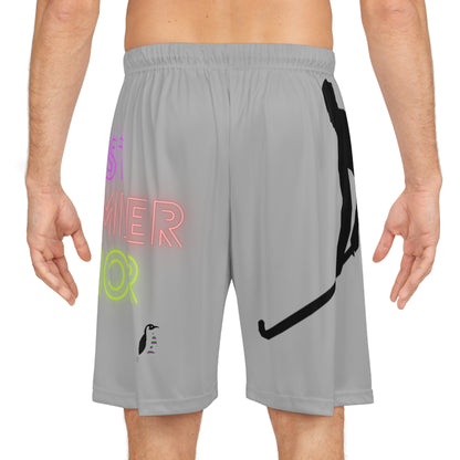 Basketball Shorts: Hockey Lite Grey