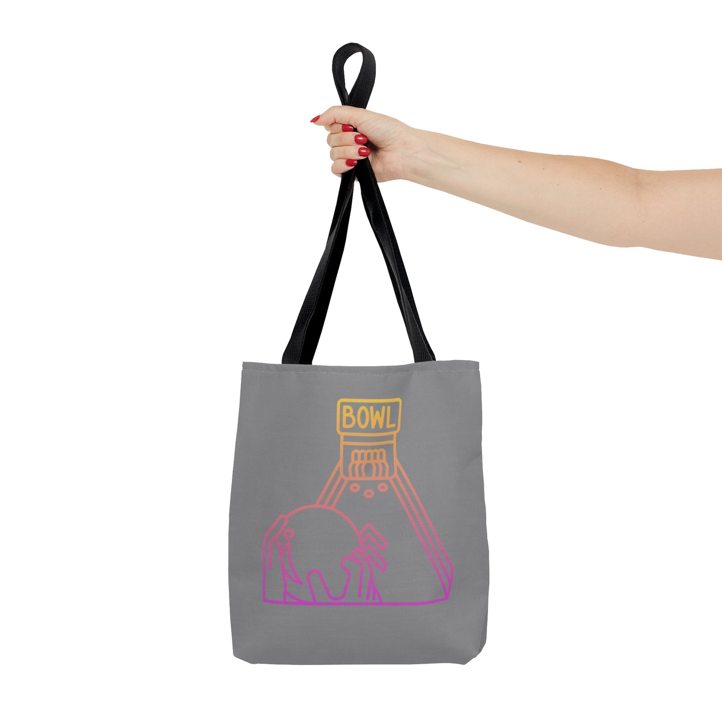 Tote Bag: Bowling Grey