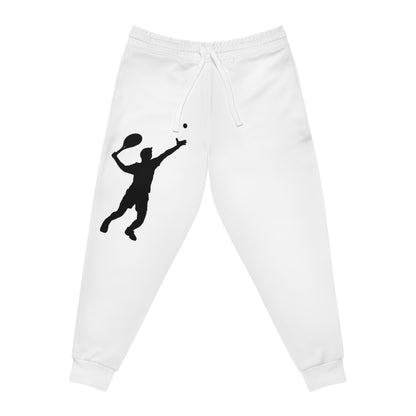 Athletic Joggers: Tennis White