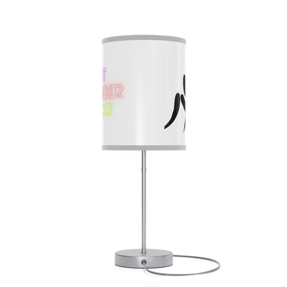 Lamp on a Stand, US|CA plug: Wrestling White