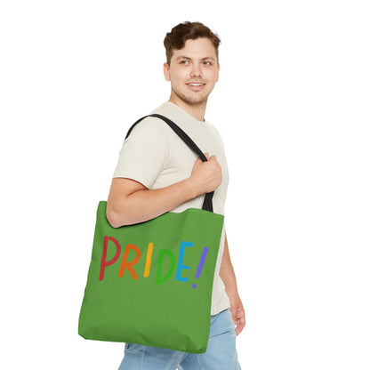 Tote Bag: LGBTQ Pride Green