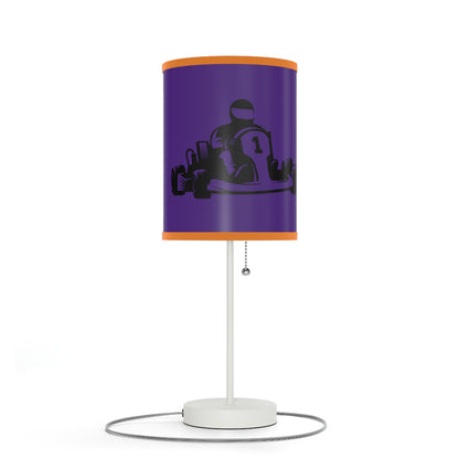 Lamp on a Stand, US|CA plug: Racing Purple