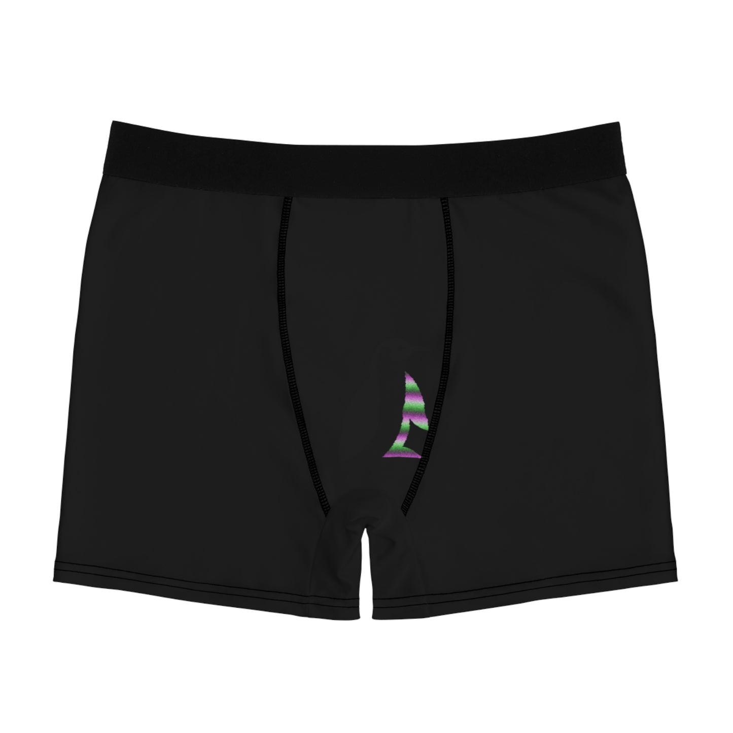 Men's Boxer Briefs: LGBTQ Pride Black