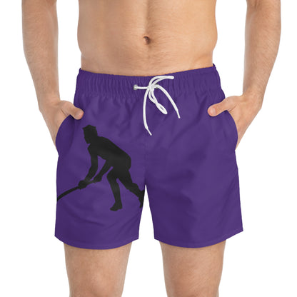 Swim Trunks: Hockey Purple