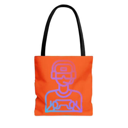 Tote Bag: Gaming Orange