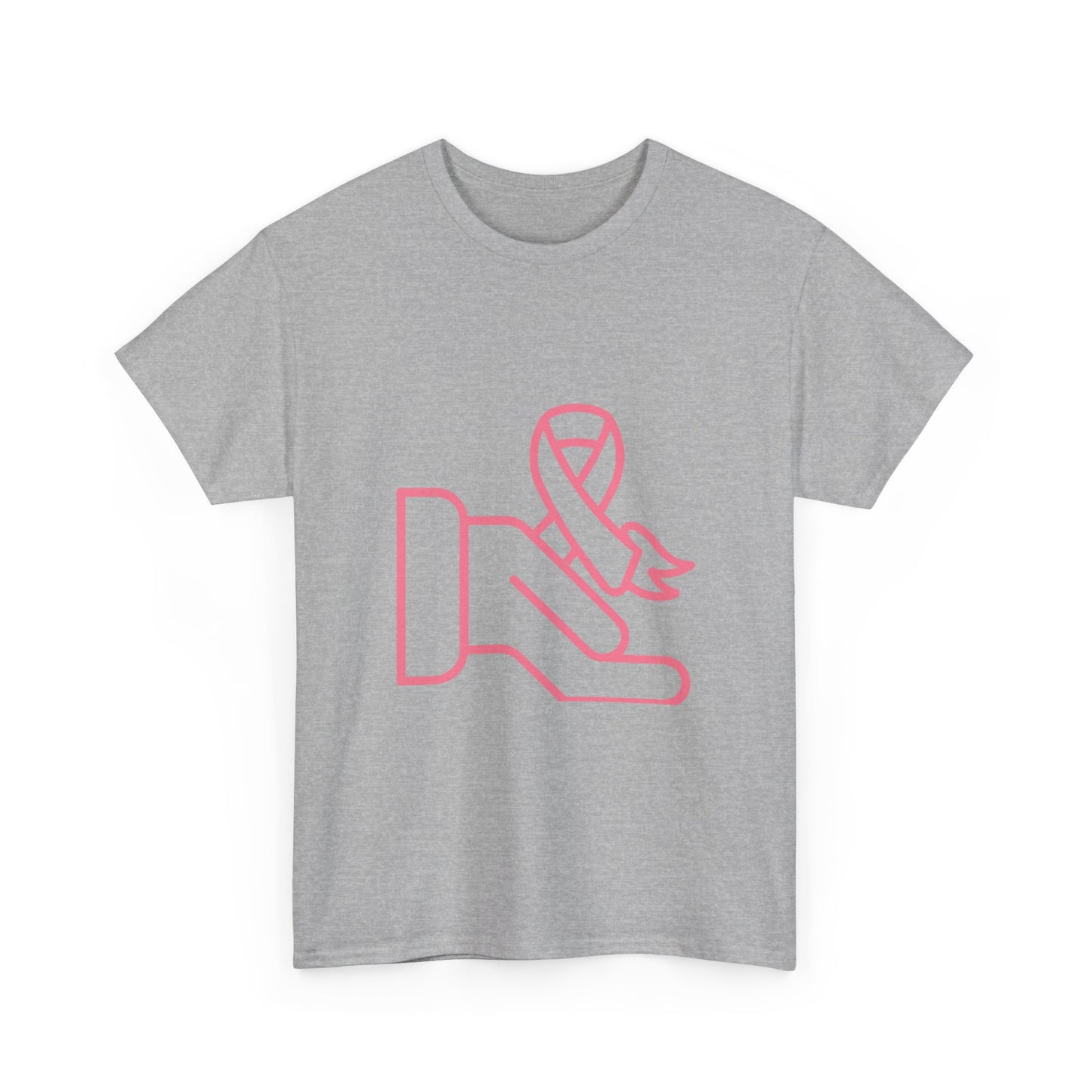 Heavy Cotton Tee: Fight Cancer #1