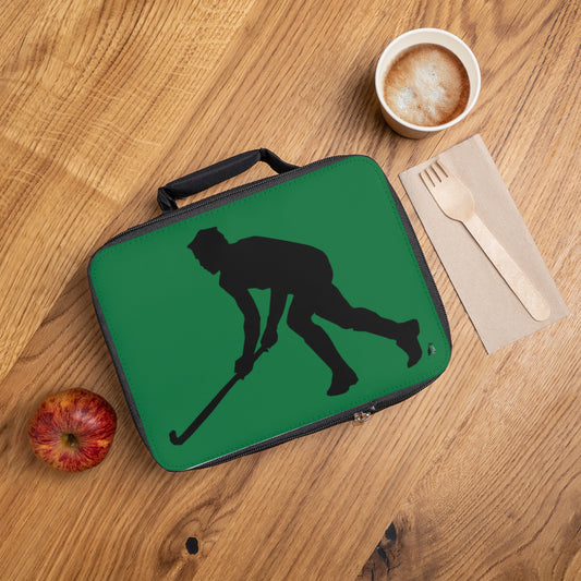Lunch Bag: Hockey Dark Green