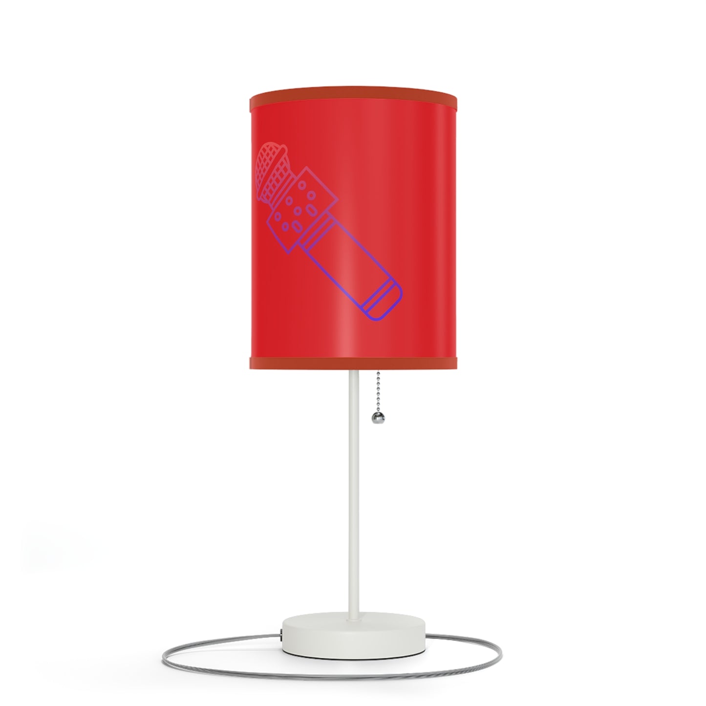 Lamp on a Stand, US|CA plug: Music Red