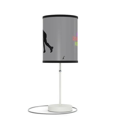 Lamp on a Stand, US|CA plug: Hockey Grey