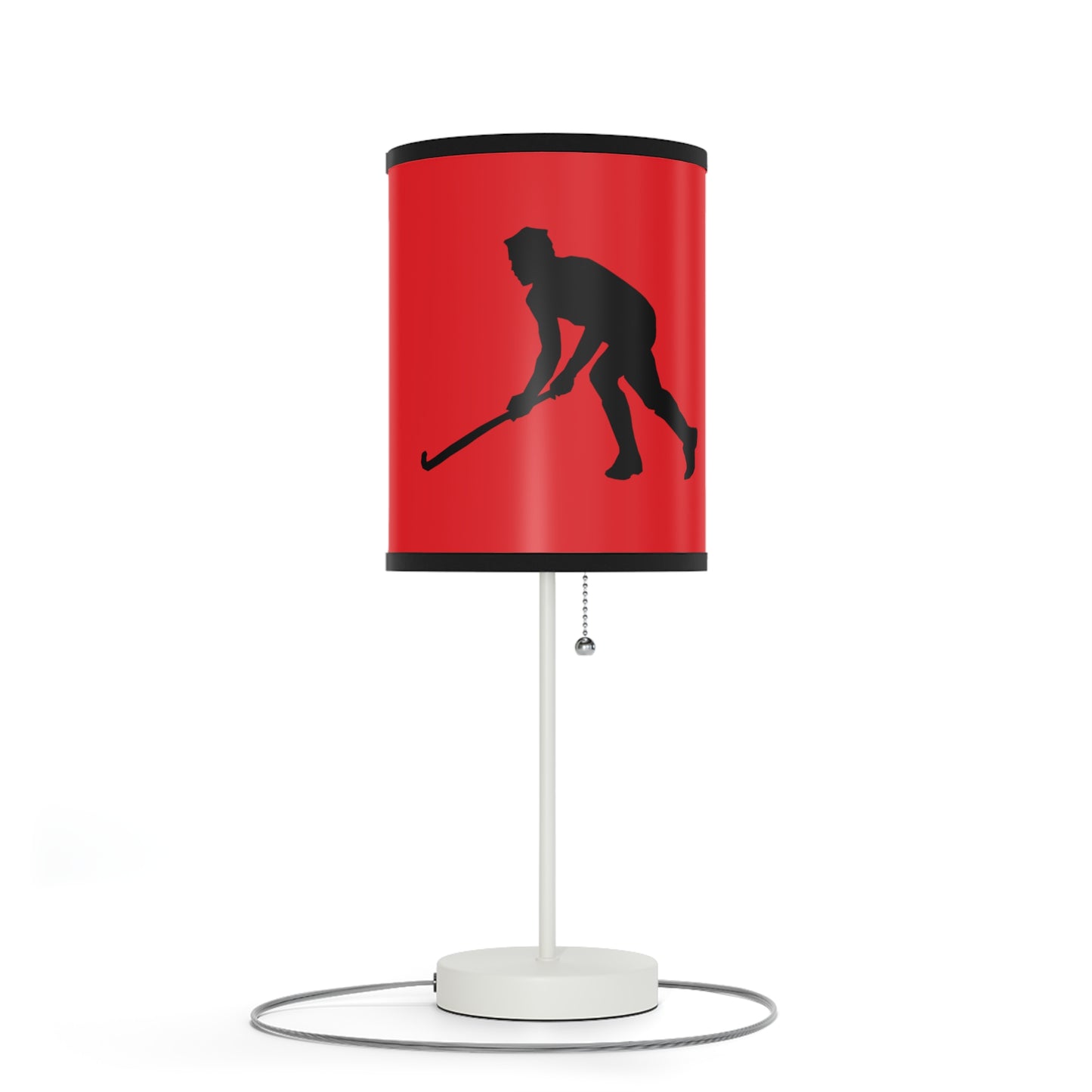 Lamp on a Stand, US|CA plug: Hockey Red 