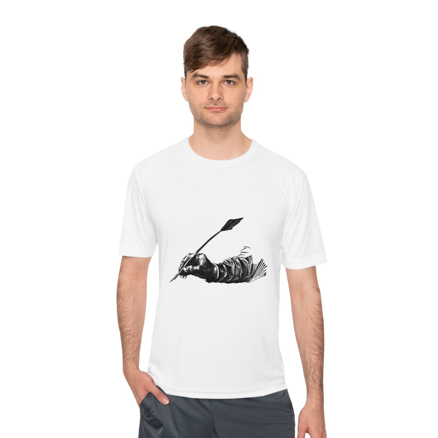 Moisture Wicking Tee: Writing #1