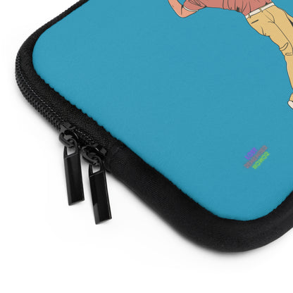 Laptop Sleeve: Golf Turquoise