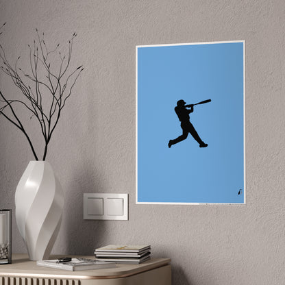 Gloss Posters: Baseball Lite Blue